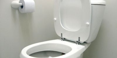 Undichte Toilette repariert