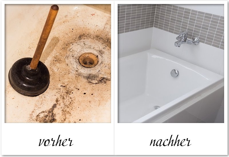 Verstopfte Abflüsse im Bad | Rohr-service24.ch