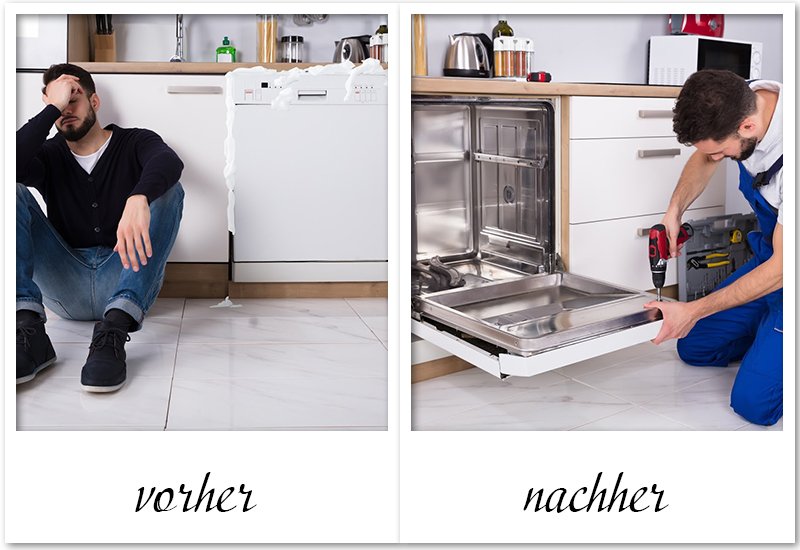Verstopfte Abflüsse in der Küche | Rohr-service24.ch